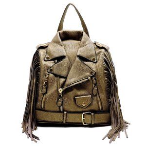 Motorcycle Jacket Backpack- Deep Bronze